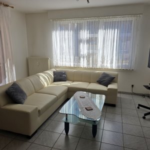 Sofa und TV Ecke